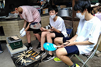 2020年7月25日に行われた三条剣道倶楽部お楽しみ会